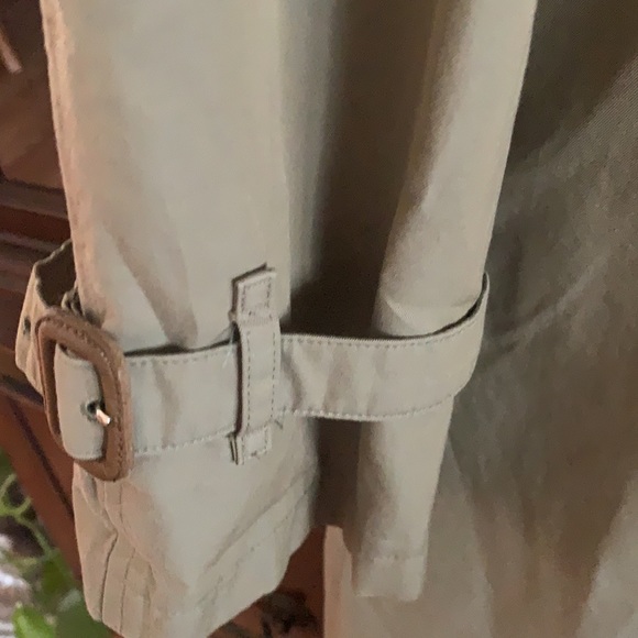 Burberry all weather trench coat size 36R vintage - Picture 5 of 11